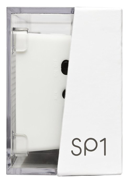 a.m.p SP1 Portable Bluetooth Speaker, White N18