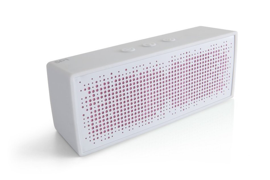 a.m.p SP1 Portable Bluetooth Speaker, White N20
