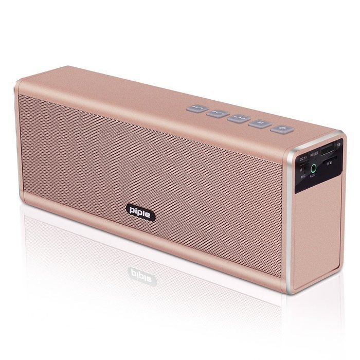 Piple Wireless Bluetooth Speaker 20W Power Bank Function Built-in 4400mAh Battery ,Boom Premium Wireless Stereo... N7