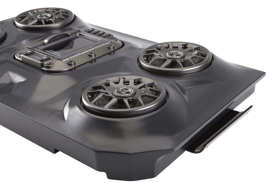 SSV Works WP-RZF3O4 Polaris RZR XP1000 and 2015+ 900 4 Seat BLUETOOTH 4 Speaker Overhead Stereo System N2