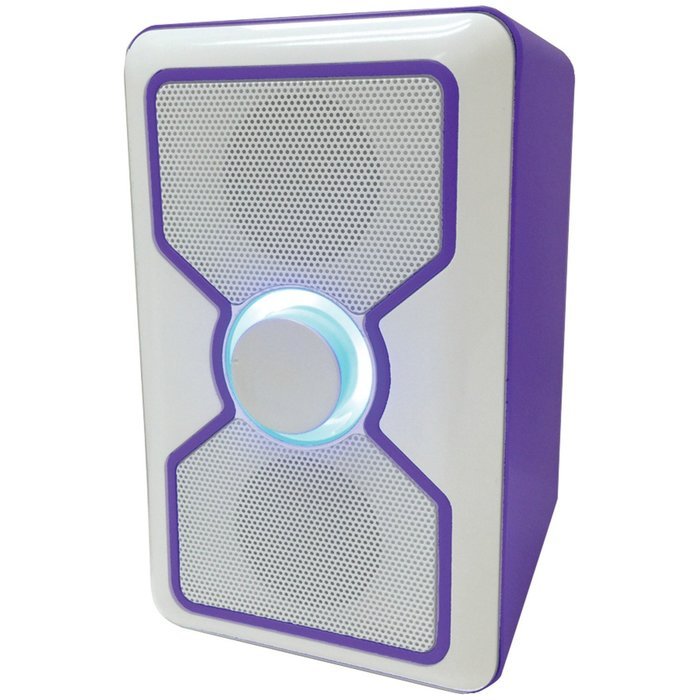 Sylvania SP015-Blue Bluetooth Speaker with Built-In Speakerphone N3