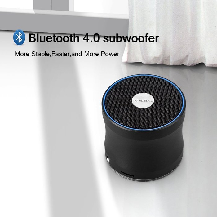Waterproof Bluetooth Speakers, VANDESAIL&reg; Mini Portable Wireless Speaker 5W Power Sound with Microphone for iPhone... N9