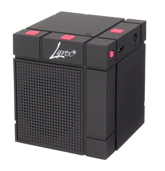 Lyrix MIXX Wireless BlueTooth Speaker for SmartPhones with a built in Mic for Handsfree calling