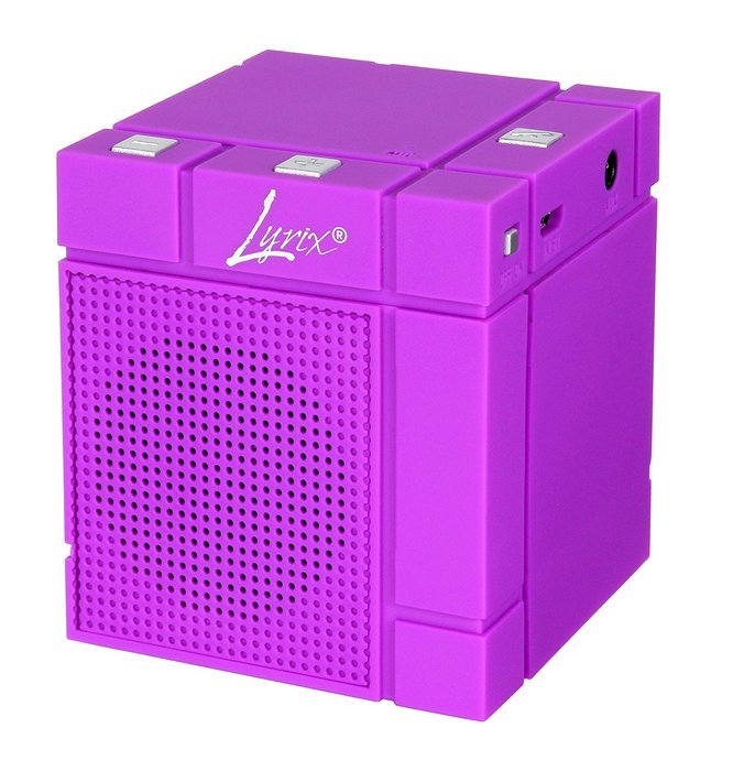 Lyrix MIXX Wireless BlueTooth Speaker for SmartPhones with a built in Mic for Handsfree calling N6