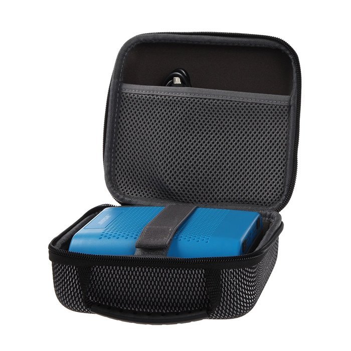 Estarer Hard Bag Case for Bose Soundlink Color Wireless Bluetooth Speaker-Sponge Black N10