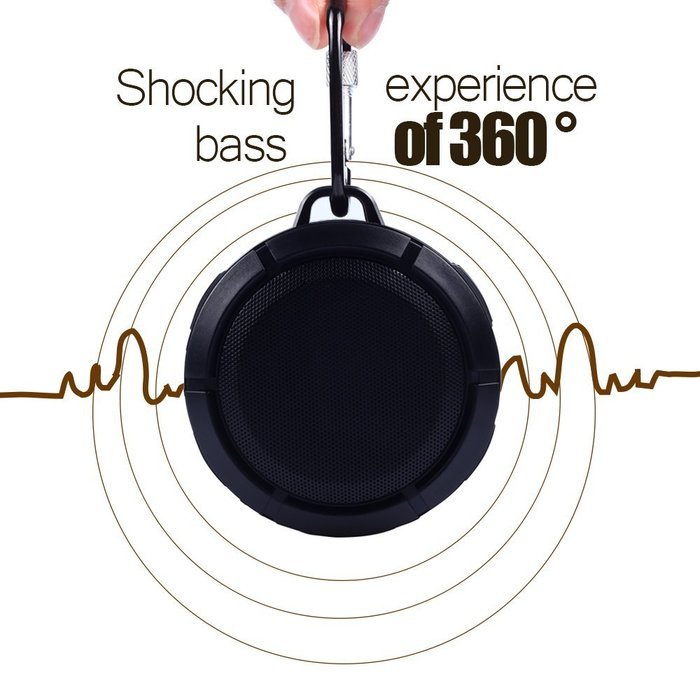 GooBang Doo Waterproof Bluetooth Outdoor & Shower 4.0/NFC Speaker, Portable Size Lightweight Dustproof Shockproof... N3