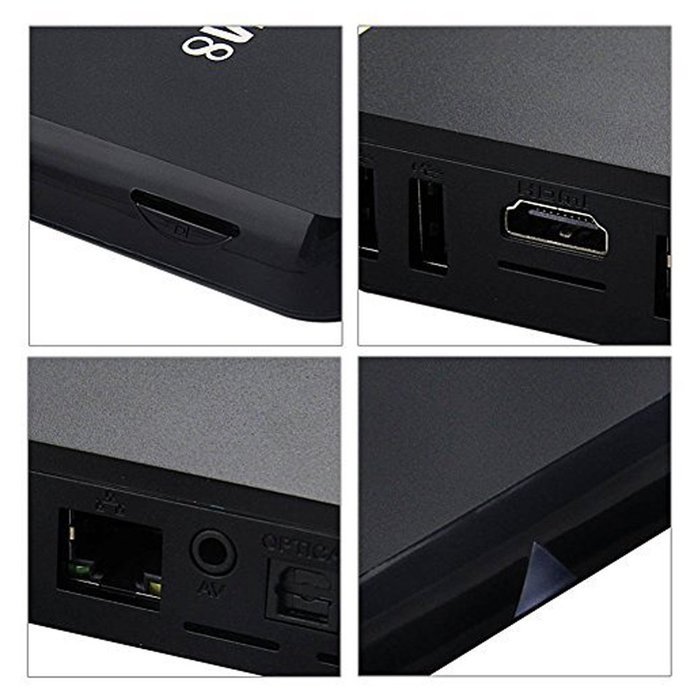 M8 Android TV Box, CEStore HD 4K 2K 3D 1080P Android KitKat 13.2 KODI Fully Loaded Smart Set Top TV Box with Build... N7