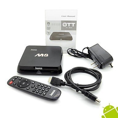 Jesurun M8 Quad-Core 4K Android 4.4 Google TV Player w/ 2GB DDRIII, 8GB ROM, XBMC, Netflix N3