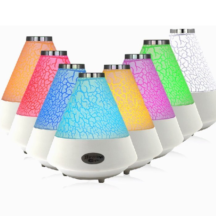 BraveGo Colorful Wireless Bluetooth Speaker with Color Changing LED Night Light TF Card FM Radio Handfree AUX... N5