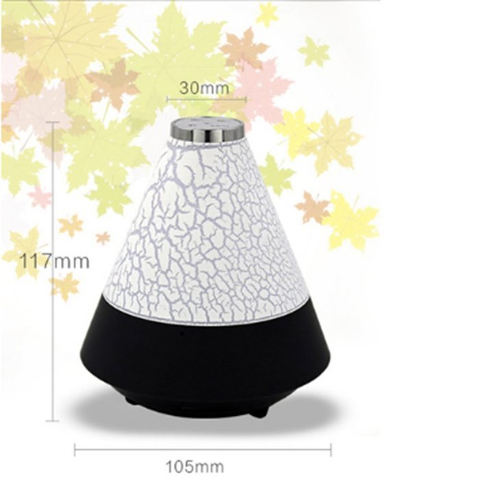 BraveGo Colorful Wireless Bluetooth Speaker with Color Changing LED Night Light TF Card FM Radio Handfree AUX... N11