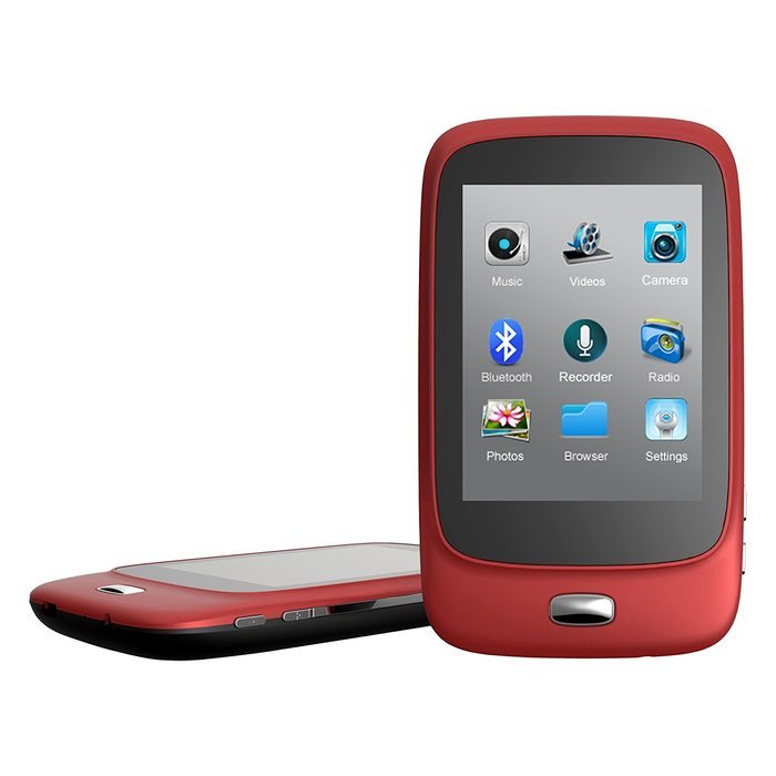 Riptunes MP-2868BTP 8GB MP3/MP4 Player with Bluetooth, 2.8" LCD & microSD Card Slot, Pink N2