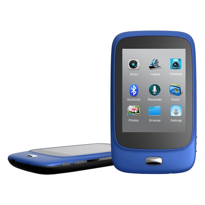 Riptunes MP-2868BTP 8GB MP3/MP4 Player with Bluetooth, 2.8" LCD & microSD Card Slot, Pink N3