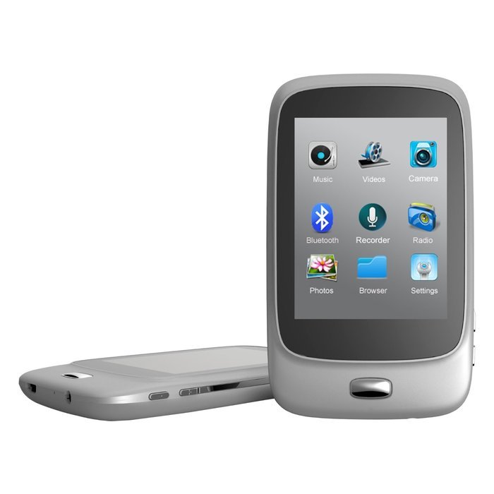 Riptunes MP-2868BTP 8GB MP3/MP4 Player with Bluetooth, 2.8" LCD & microSD Card Slot, Pink N4