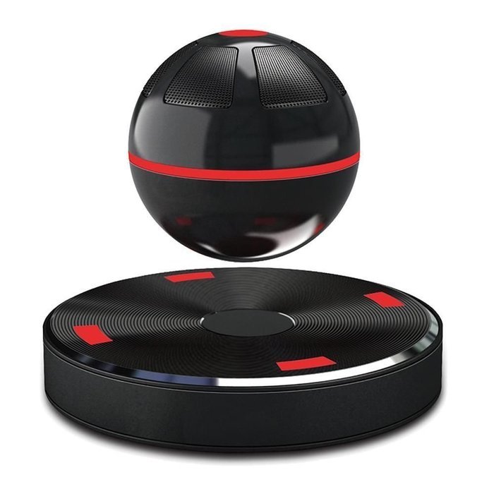 Senders Levitating Bluetooth Speaker,Portable Wireless Bluetooth Floating Levitating Maglev Speaker (White) N4