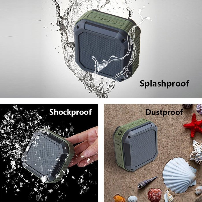 Tinabliss BT108 Portable Outdoor Sports Speaker for Shovkproof, Dust-proof Shower Waterproof Wireless Bluetooth... N6