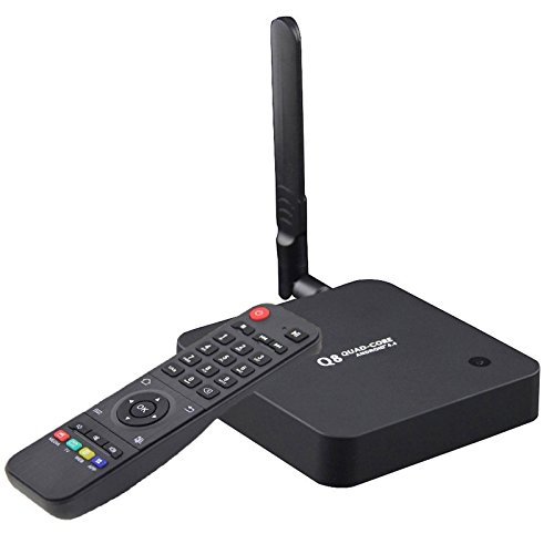 Generic Q8 1080P High Definition Android 4.4 Smart TV Box with Remote Control, CPU: RK3288 Cortex-A17 Quad Core...