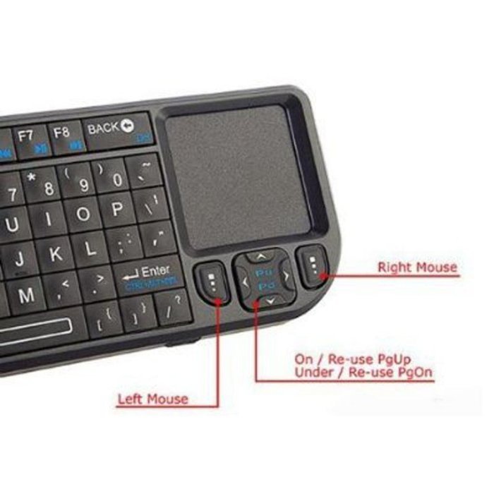 Green House-2.4GHz Mini wireless fly air mouse FAM-100RF for iOS4, Android, Symbian S60, Windows Mobile 6