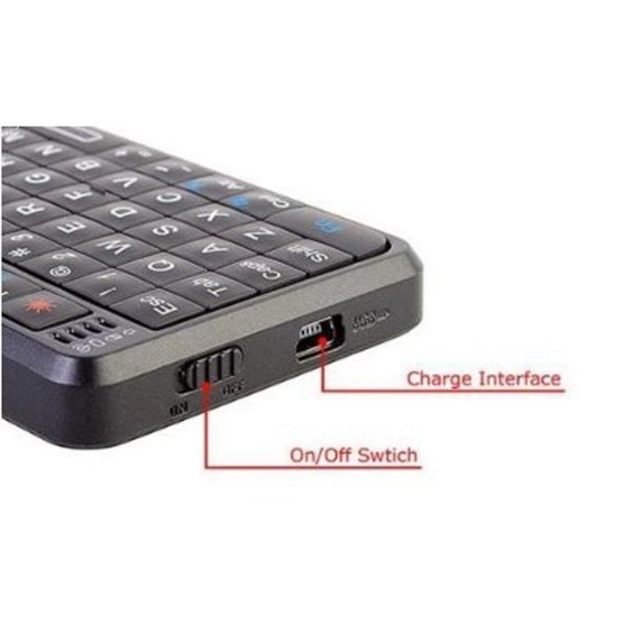 Green House-2.4GHz Mini wireless fly air mouse FAM-100RF for iOS4, Android, Symbian S60, Windows Mobile 6 N2