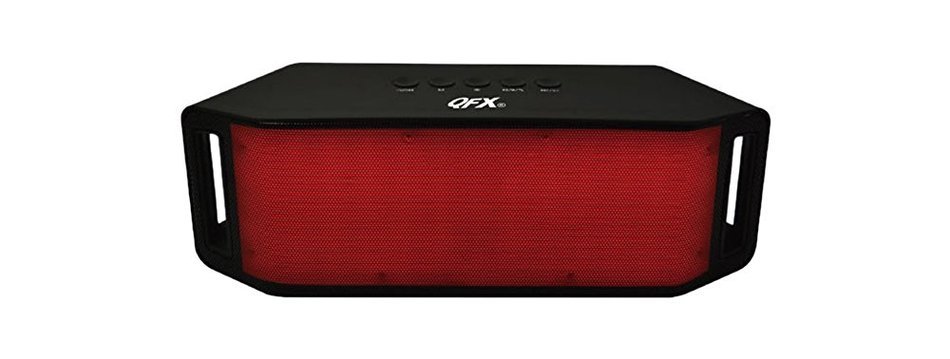 QFX BT-152 Sound Burst Portable NFC Bluetooth Speaker N4