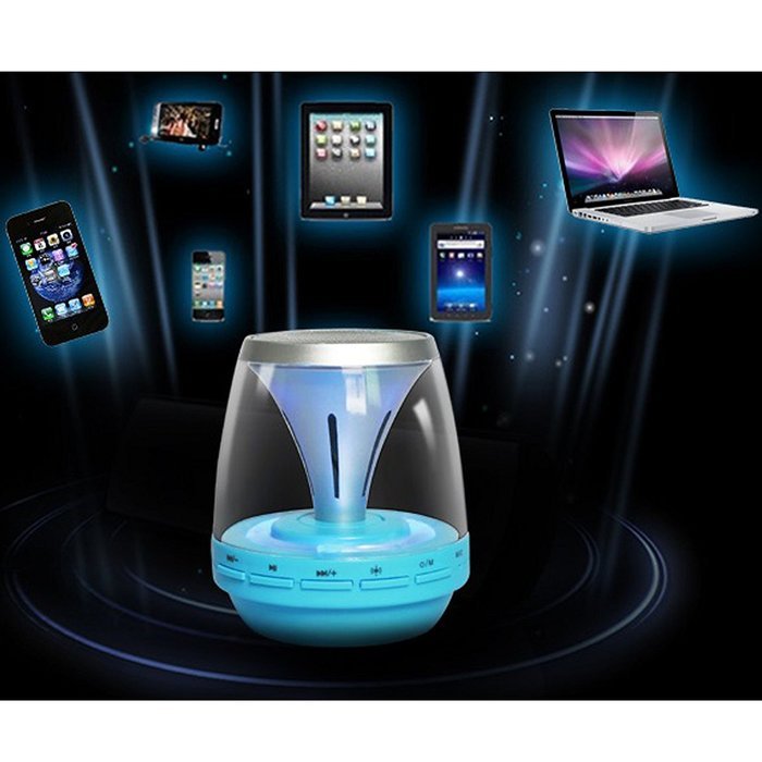 TopePop 3 in 1 Portable Wireless LED Lights Color Changing Bluetooth Speaker microphone Color Change Speaker Outdoor... N2