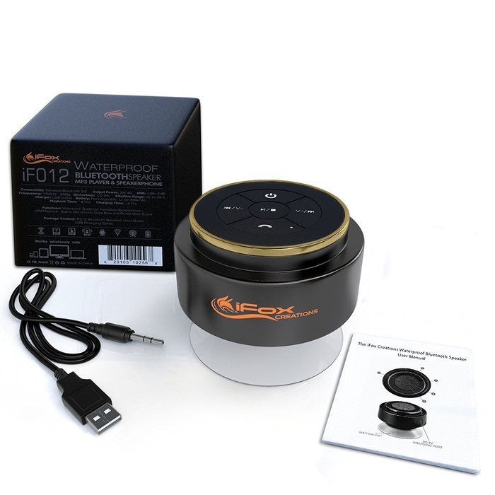 iFox iF012 Bluetooth Shower Speaker N3