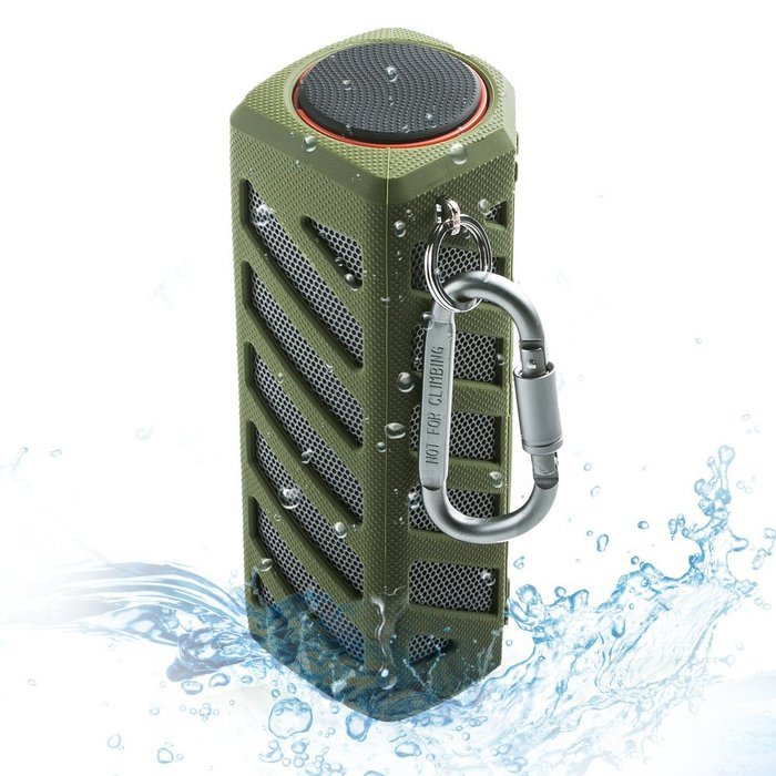 GSWORDY Portable Wireless Bluetooth Speaker Outdoor Waterproof with Power Bank, Enhanced Bass Sound,Compatible... N8