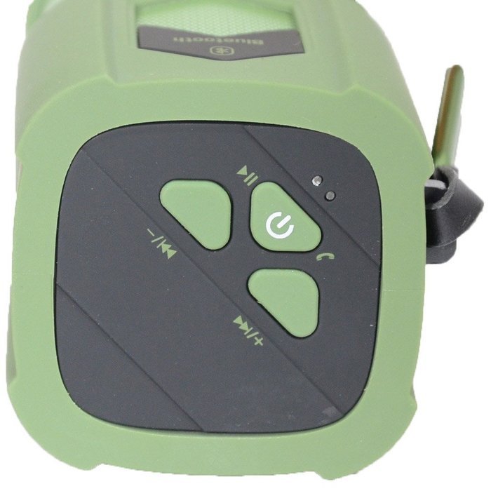 waterproof bluetooth speaker Portable Bluetooth V4.0 Speaker for Outdoors/shower NFC (Army Green) N2
