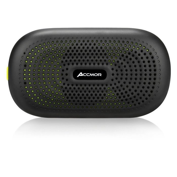 ACCMOR Ultra-portable Bluetooth Speakers, Wireless Stereo Loudspeaker With Holder & Power Bank, Up to 12 hours...