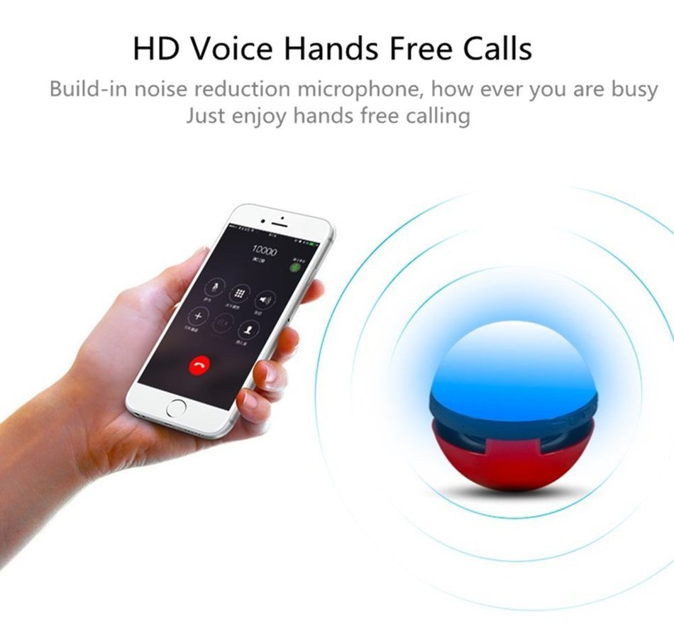 Pokemon Go Bluetooth Speaker with Colorful Flashing, Mini Portable Wireless Speaker with Build-in Microphone and... N3