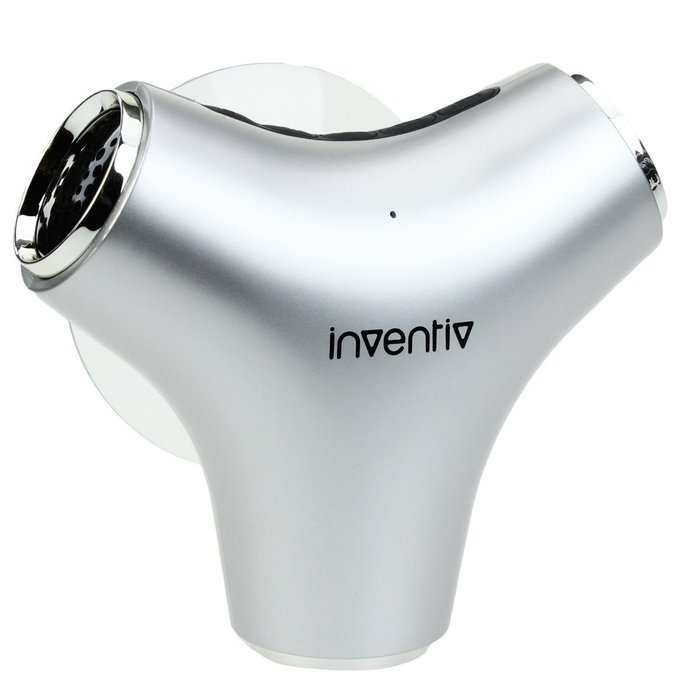 Inventiv SP200 Bluetooth Shower Speaker Waterproof Portable Wireless, Suction Cup / Microphone / Control Buttons...