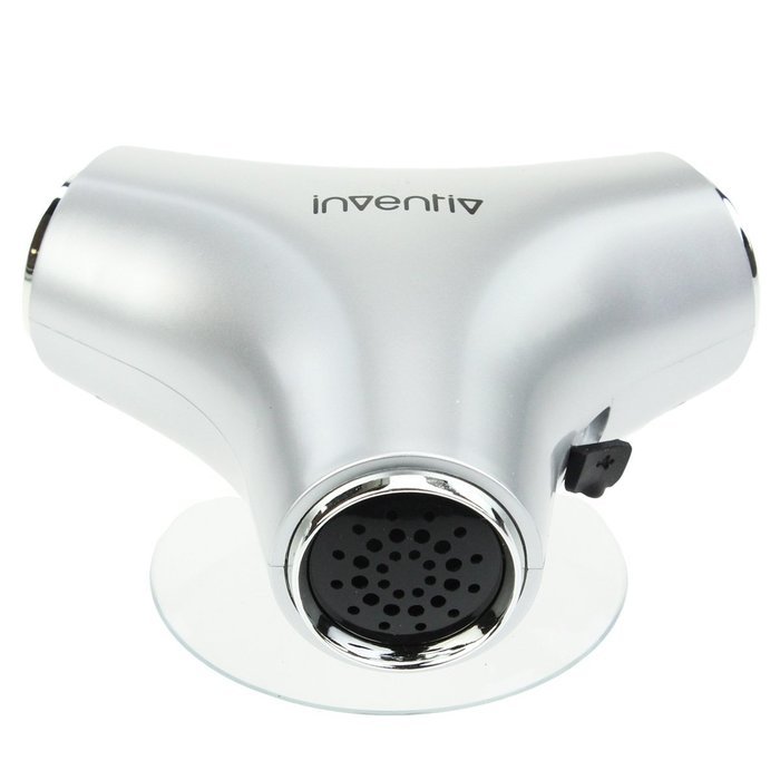 Inventiv SP200 Bluetooth Shower Speaker Waterproof Portable Wireless, Suction Cup / Microphone / Control Buttons... N4