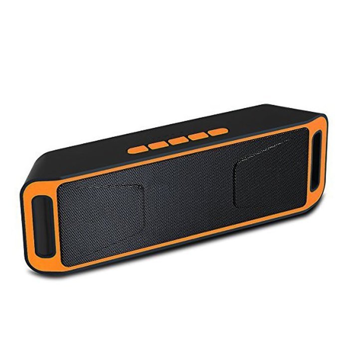 HugeTree Bluetooth Speaker - Surround Sound Wireless Speaker with Built-in Hands Free Mic (BULE) N3