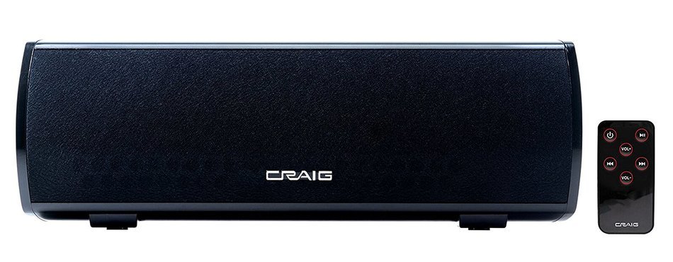 Craig Bluetooth 2.0 Channel Stereo Speaker System (CHT913) Color May Vary N4