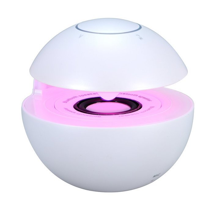 Portable Bluetooth Wireless Stereo Speaker with Touch Button LED Light Build-in Microphone Support Hands-free...