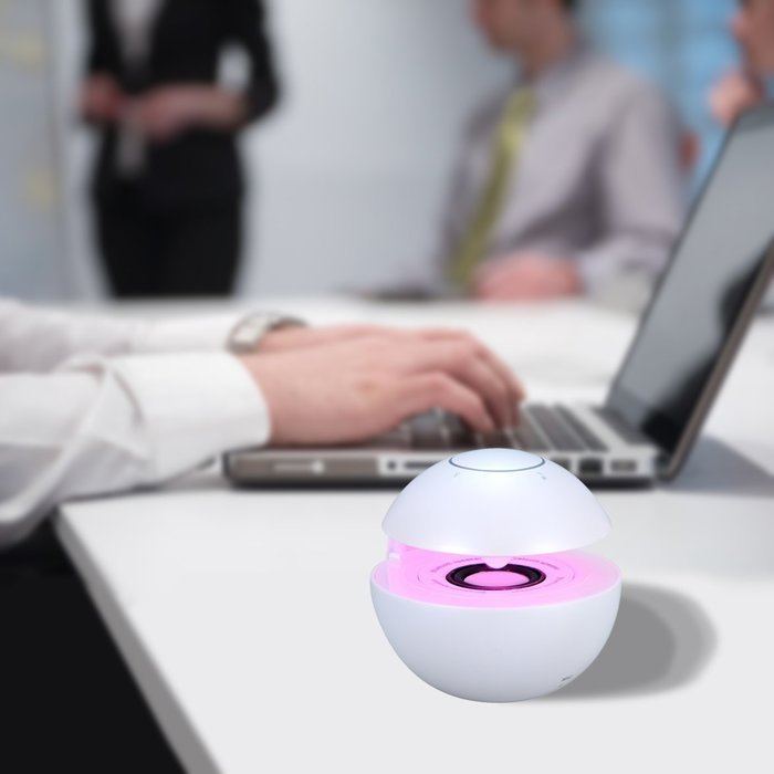 Portable Bluetooth Wireless Stereo Speaker with Touch Button LED Light Build-in Microphone Support Hands-free... N6