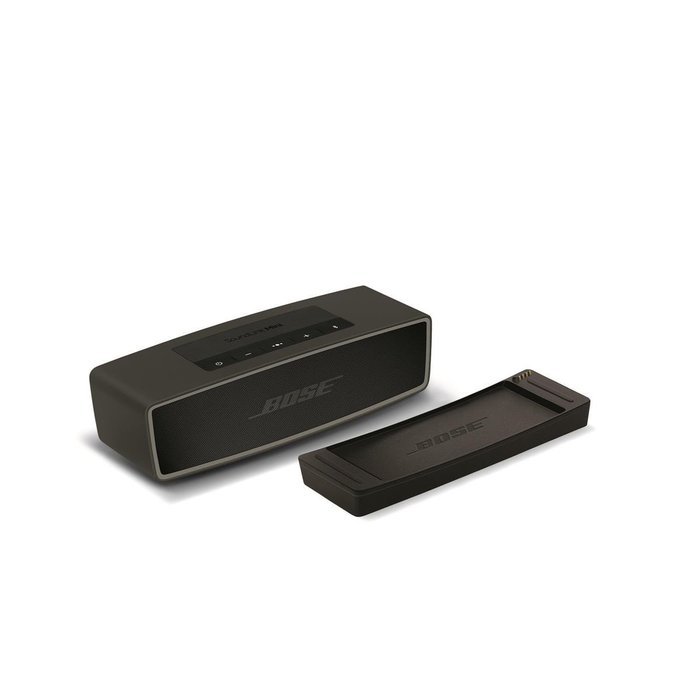 Bose SoundLink Mini II Bluetooth Speaker (Carbon) with Soft Cover (Gray) N4