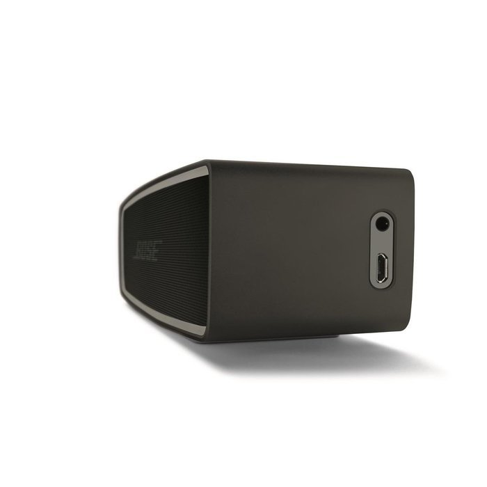Bose SoundLink Mini II Bluetooth Speaker (Carbon) with Soft Cover (Gray) N7