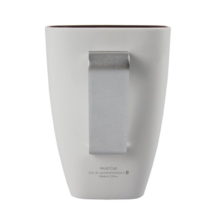 Music Cup Ultra Portable NFC Wireless Bluetooth Speaker - Piano White - Better Sound and Volume - Perfect Holiday... N3