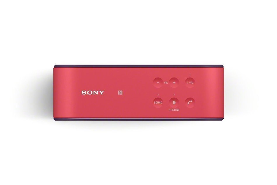 Sony SRSX2 Ultra-Portable NFC Bluetooth Wireless Speaker (Black) with Speakerphone N6