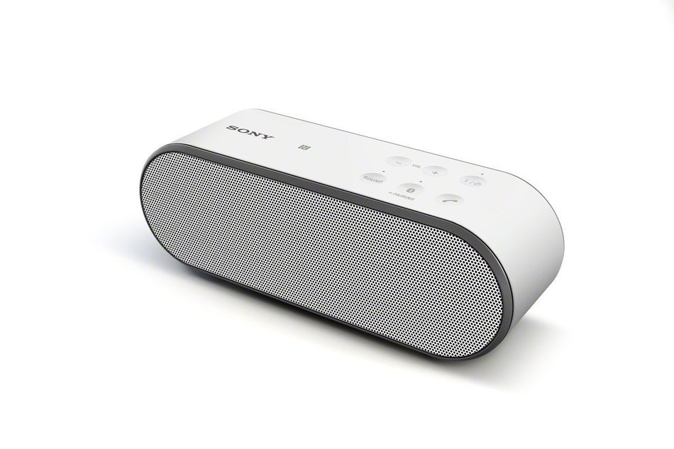 Sony SRSX2 Ultra-Portable NFC Bluetooth Wireless Speaker (Black) with Speakerphone N10