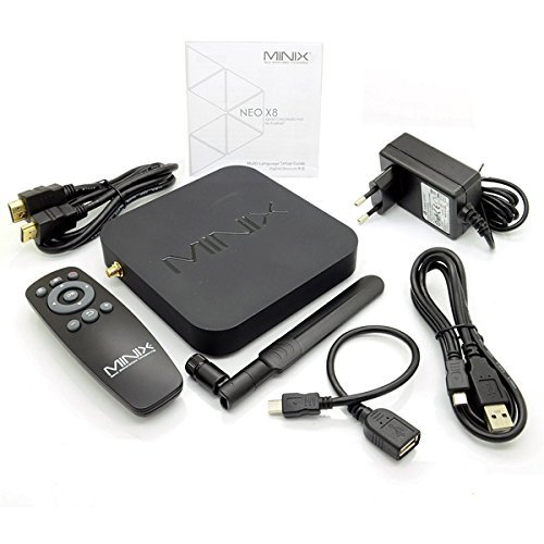 MINIX NEO X8 Smart TV Box Quad Core Android 4.4 2GB 8GB 4k XBMC Dual Band WIFI TV Stick N2