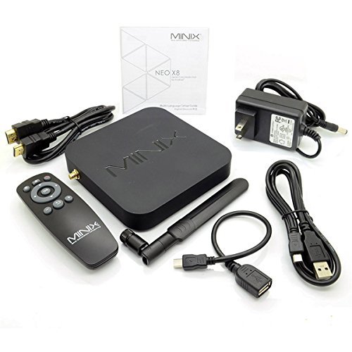 MINIX NEO X8 Smart TV Box Quad Core Android 4.4 2GB 8GB 4k XBMC Dual Band WIFI TV Stick N3