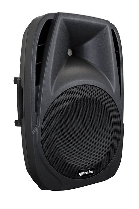Gemini DJ ES-15BLU Powered ABS Loudspeaker with Mp3 Player and Bluetooth