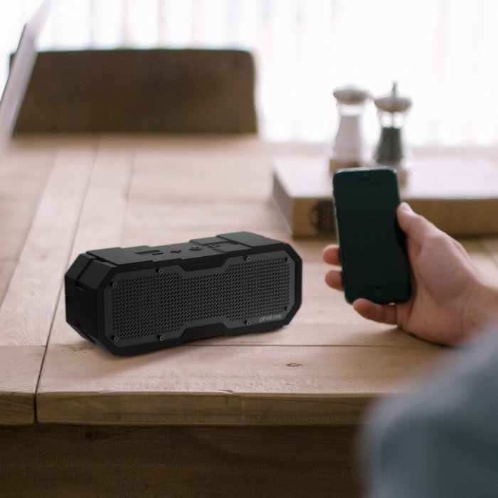 Photive CYREN II Wireless Waterproof Bluetooth Speaker N7