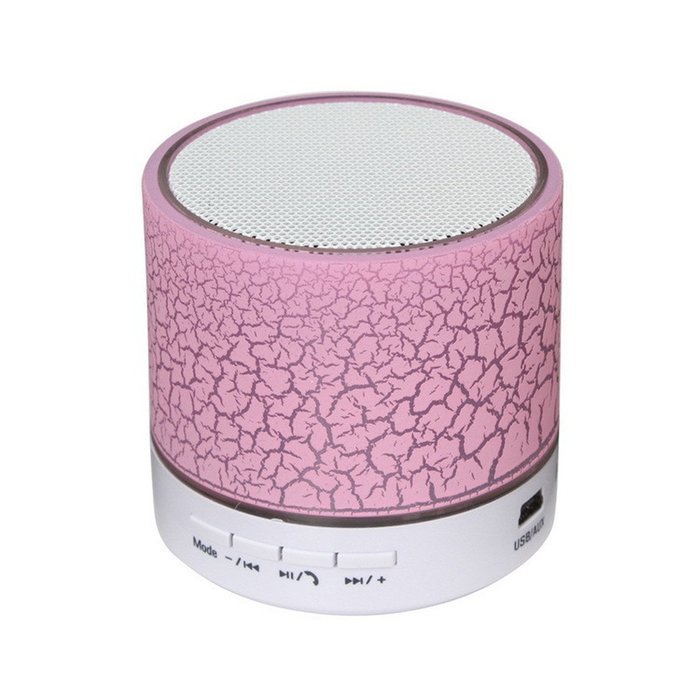 NIANPU Super Bass Bluetooth Wireless Mini Speak Portable LED Suppor TF Smartphone PC MP3 Player Flashing Light... N2