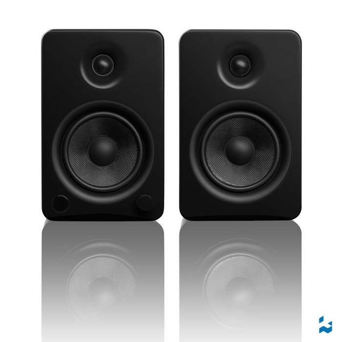 Kanto YU5 5.25" 2-Way Powered Bookshelf Speakers with aptX Bluetooth 4.0 - Gloss White (YU5GW) N17