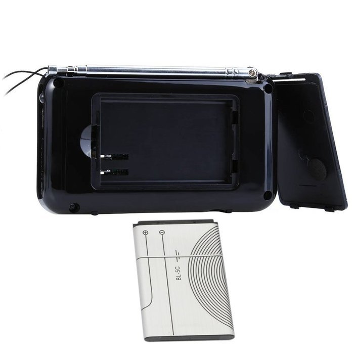 AMPSEVEN Portable AM/FM/SW 3 Band Radio Speaker USB MP3 Music Player Support Memory Delete,TF Card Slot(Red258) N106