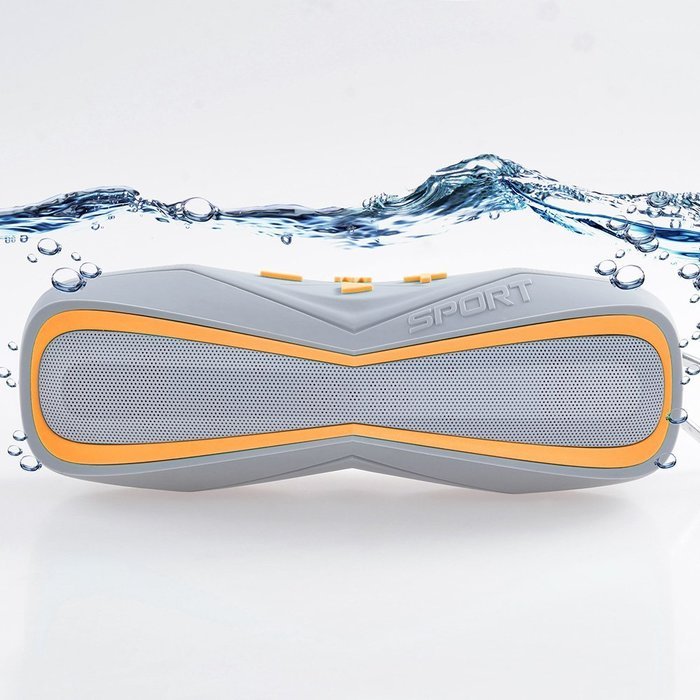 USXUS Wireless Bluetooth 3.0 Speaker ( IPX7 Level Waterproof) Mic/Hands-Free Speakerphone Sandproof & Shockproof... N4