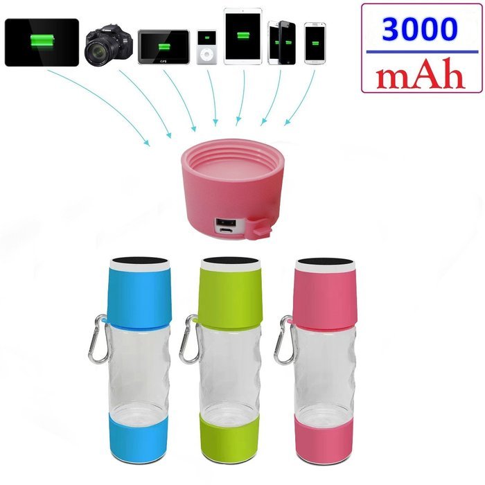 Connetech(TM) Creative 3 in 1 Multi-function Wireless Portable Stereo Bluetooth Speaker + High Quality PP Material...