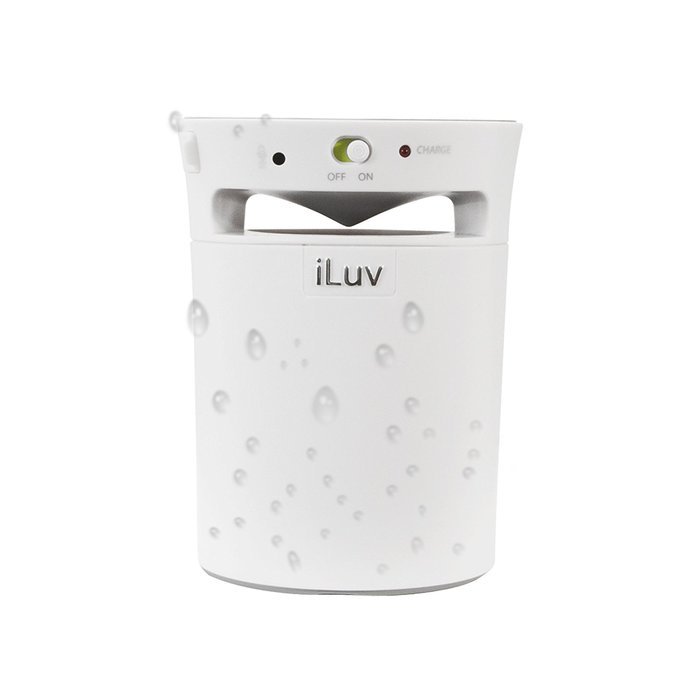 iLuv MobiCup (iSP165) Splash-resistant wireless Bluetooth speaker and speakerphone-Blue N13